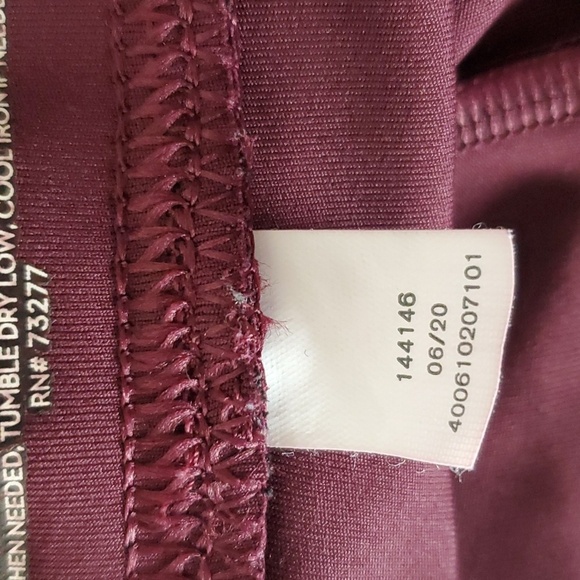 Women's Simply Vera Vera Wang High Rise Faux Leather Shaping Leggings 2X… - Picture 7 of 8